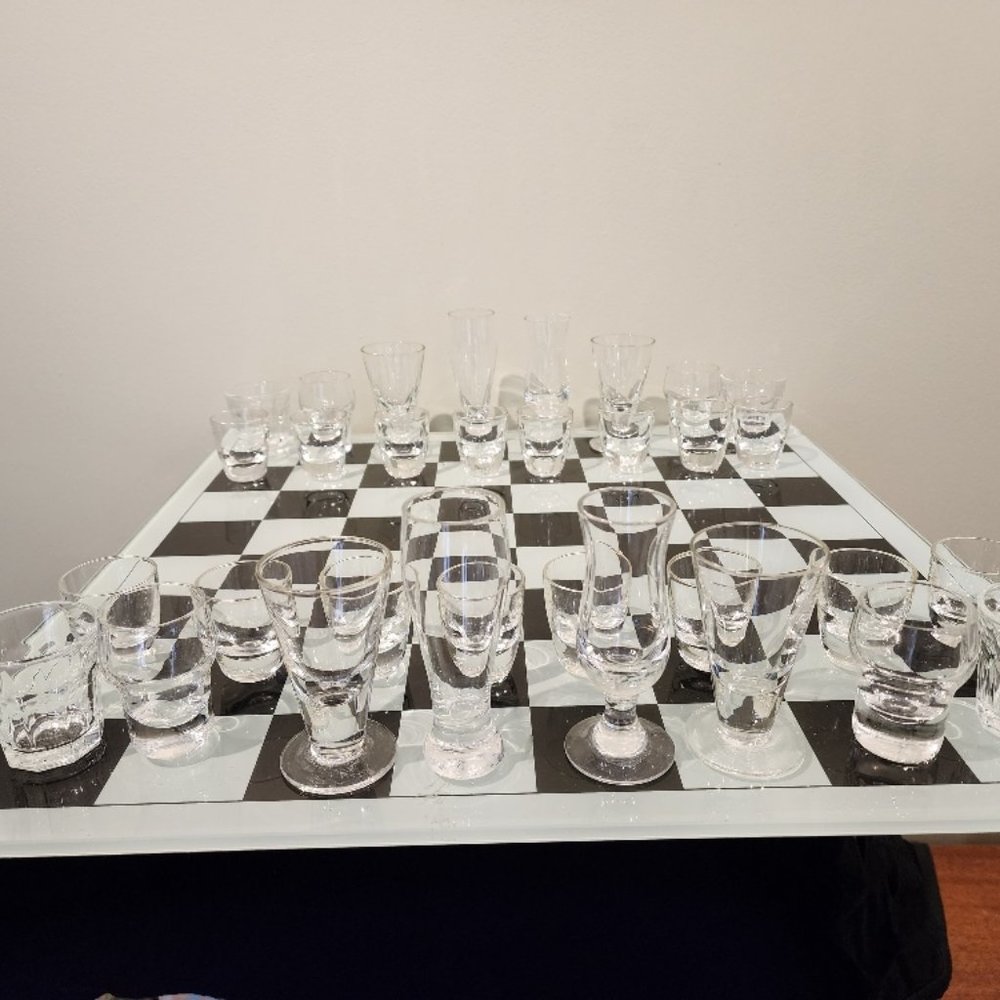 Shot Glass Chess Set